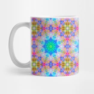 iridescent moroccan tile pattern Mug
